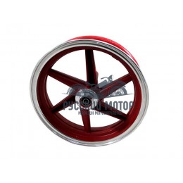 Диск колеса 10' Honda Dio передний, литой, дисковый тормоз красный