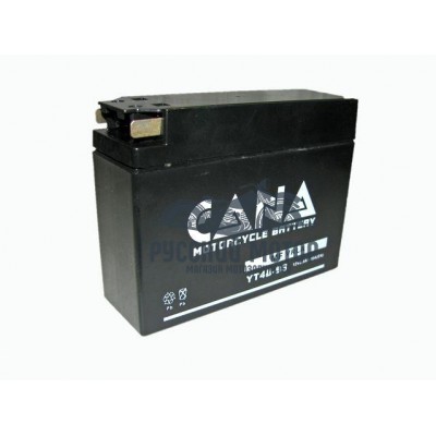 Аккумулятор CANA 12v/2,5hr YT4B-BS (40EN, VRLA) 20 (Suzuki - 'узкая')