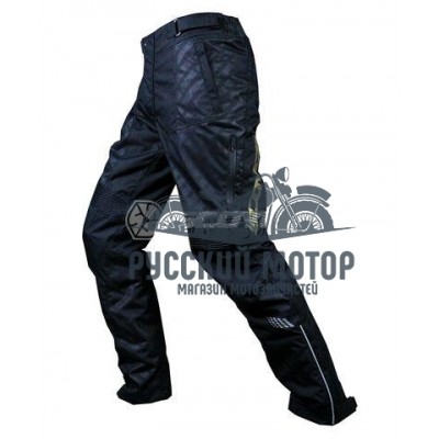Штаны мотоциклетные черные P026 (XХL) Scoyco