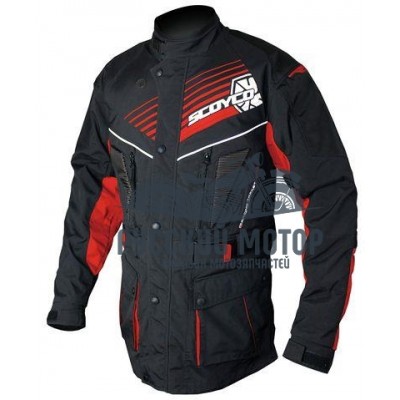 Куртка мотоциклетная JK35 красная (L) Scoyco