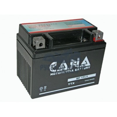Аккумулятор CANA 12v/11hr YTZ12S (140EN, VRLA, 150*87*110, 3.8кг +) 8
