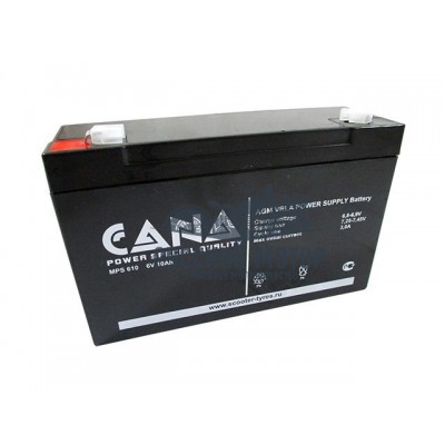 Аккумулятор CANA MPS 6v 10hr ( 151*51*94) 10