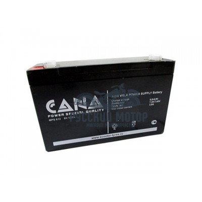 Аккумулятор CANA MPS 6v 12hr ( 151*51*94) 10