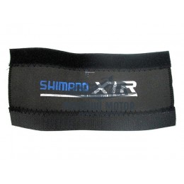 Защита рамы велосипеда от цепи (чехол из плотной ткани на липучке), бренд SHIMANO.