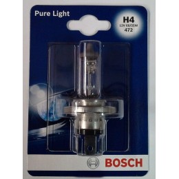 Лампа Bosch Pure Light 12В 60/55Вт (Н4) ИЖ